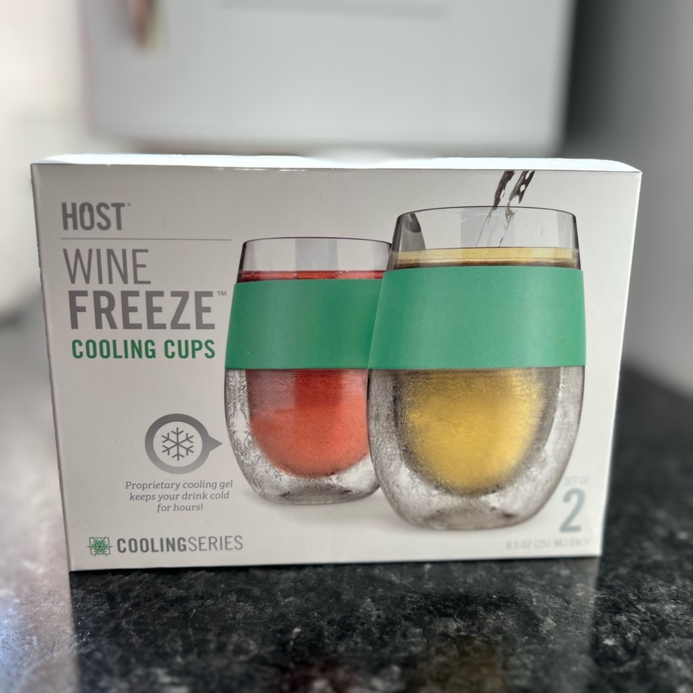 Set of 2 cooling cups. Never used